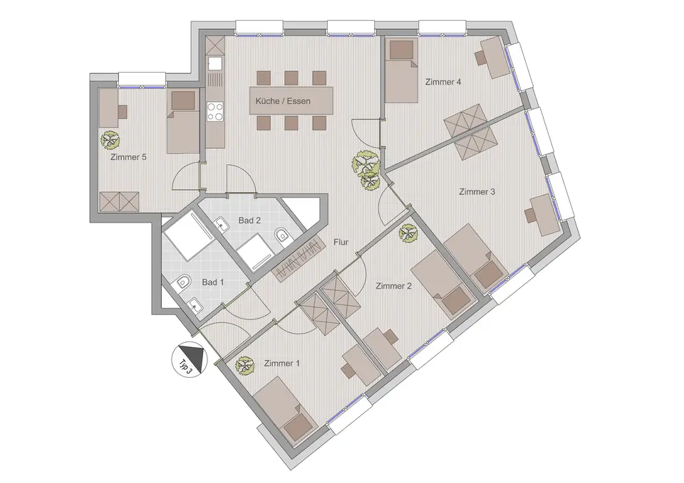 2 Zimmer Wohnung mit 26 m² in Straubing – Bild 10