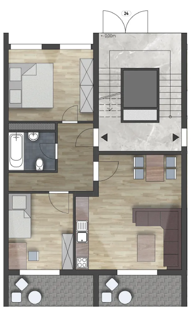 3 Zimmer Wohnung mit 60 m² in Wuppertal – Bild 10