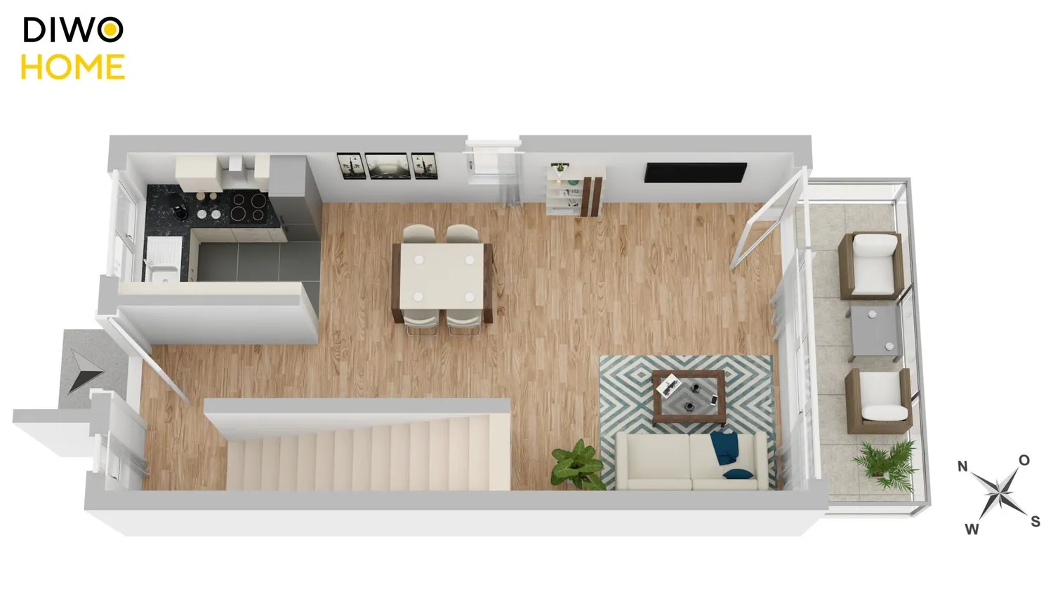 4 Zimmer Wohnung mit 112 m² in Siegen – Bild 3