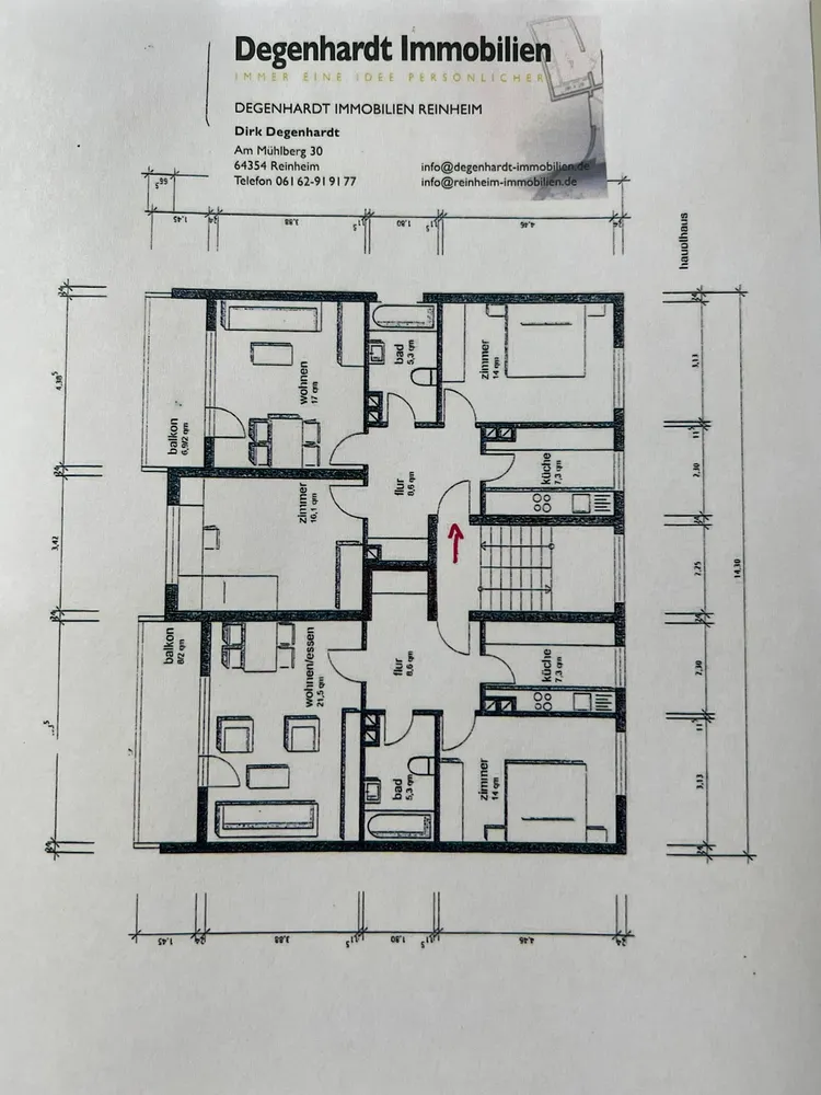 2 Zimmer Wohnung mit 60 m² in Darmstadt – Bild 10