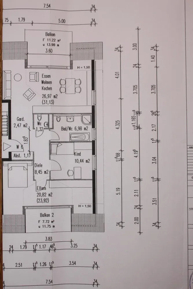 3 room apartment with 88 m² in Ratingen – Photo 1