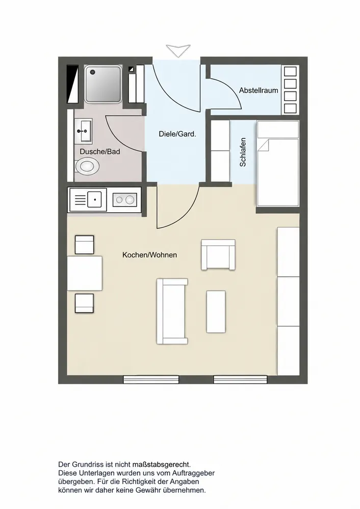 1 Zimmer Wohnung mit 28 m² in Leipzig – Bild 6