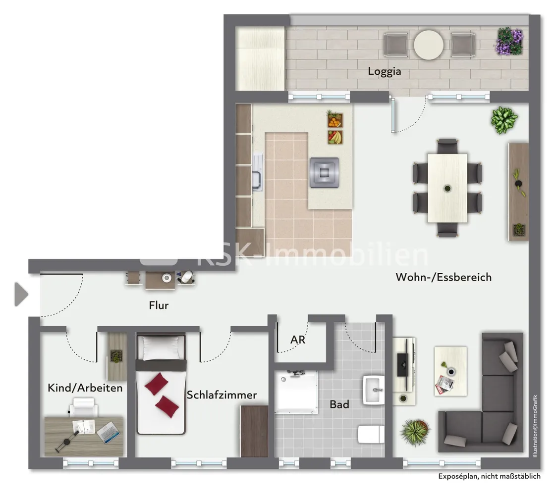 3 Zimmer Wohnung mit 93 m² in Köln – Bild 11