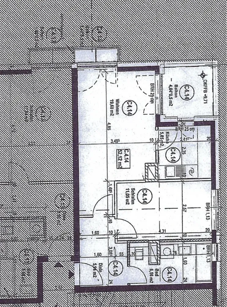 2 Zimmer Wohnung mit 52 m² in Heidelberg – Bild 1