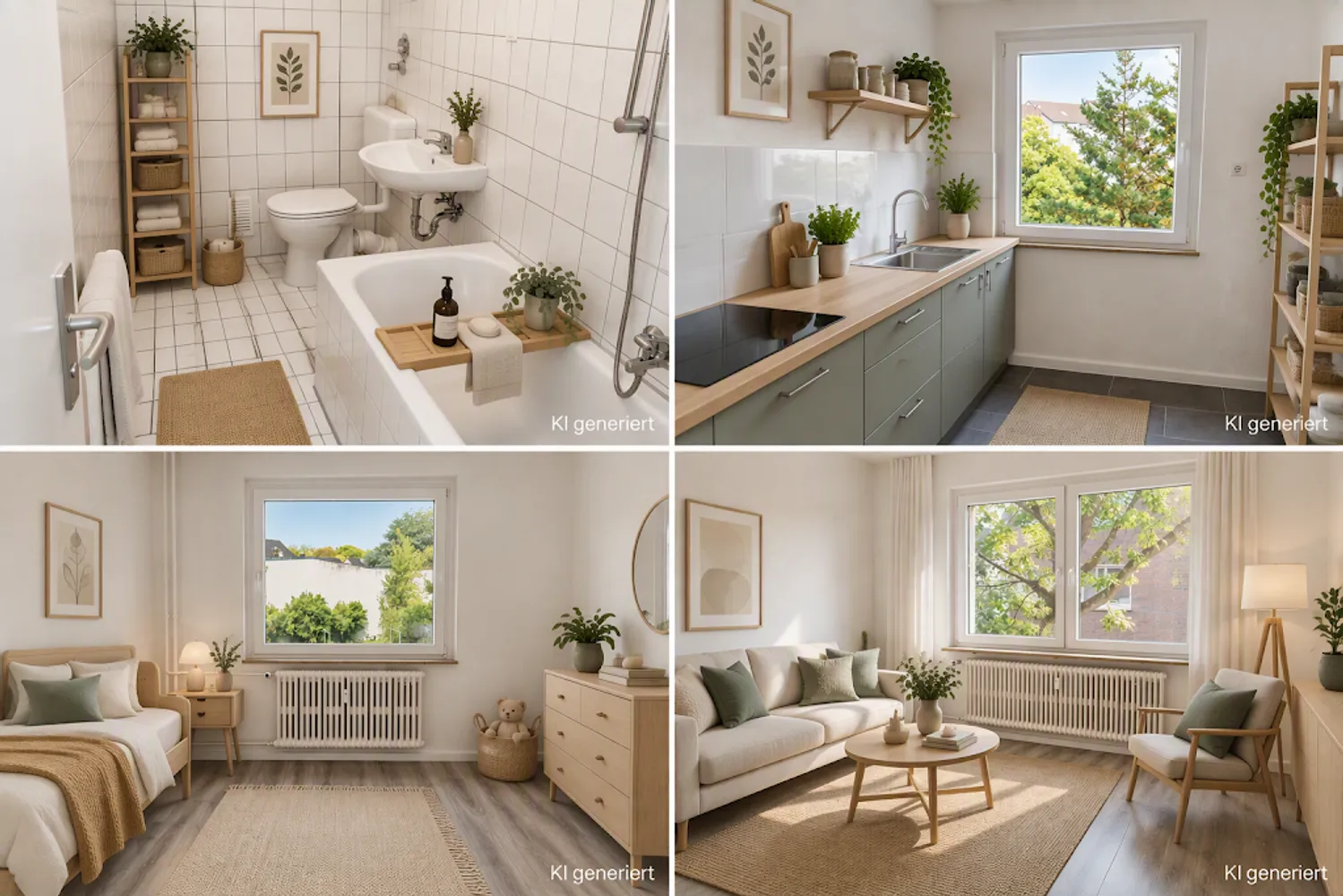 2 Zimmer Wohnung mit 44 m² in Duisburg – Bild 1