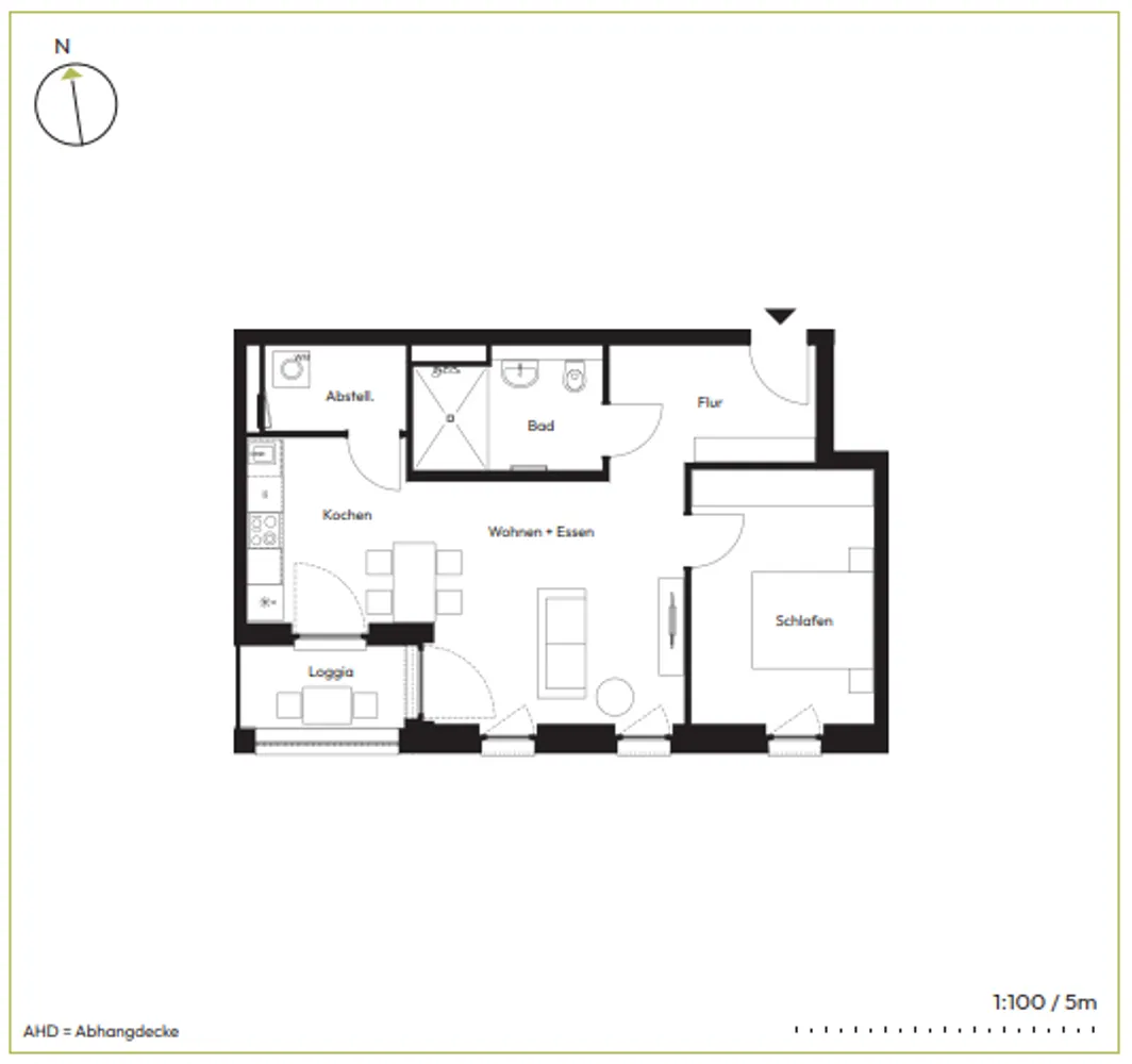2 Zimmer Wohnung mit 58 m² in Hannover – Bild 3