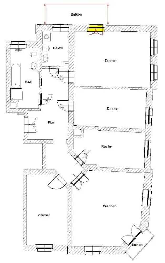 4 Zimmer Wohnung mit 128 m² in Dresden – Bild 9