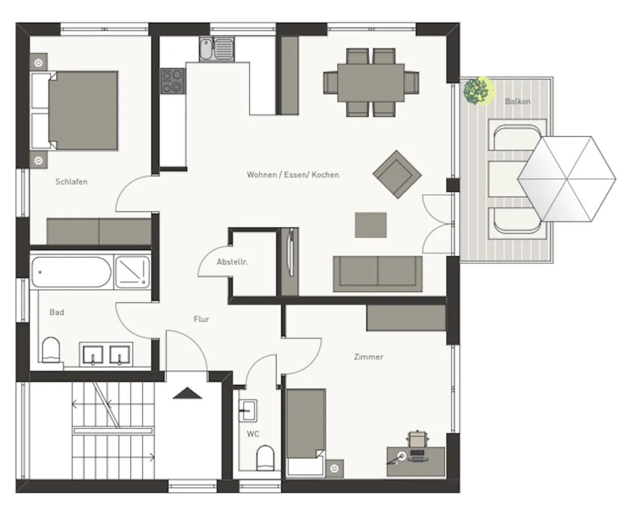 4 Zimmer Wohnung mit 83 m² in Stuttgart – Bild 10