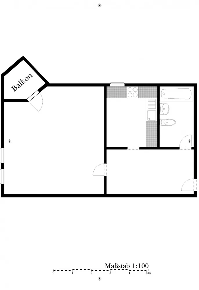 1 room apartment with 54 m² in Fürstenwalde/Spree – Photo 2