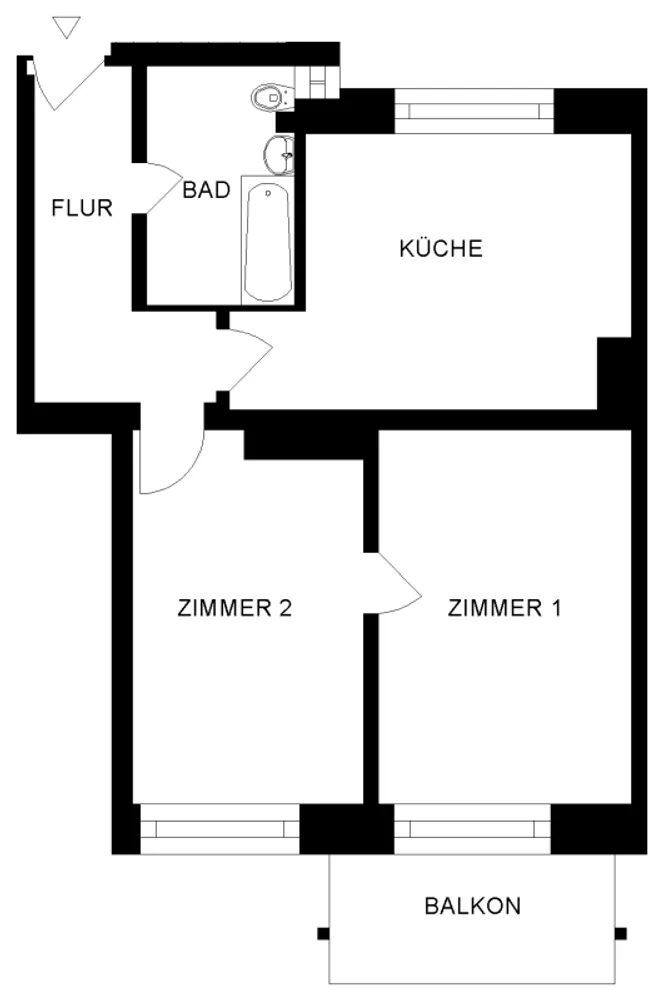 2 Zimmer Wohnung mit 63 m² in Nürnberg – Bild 4