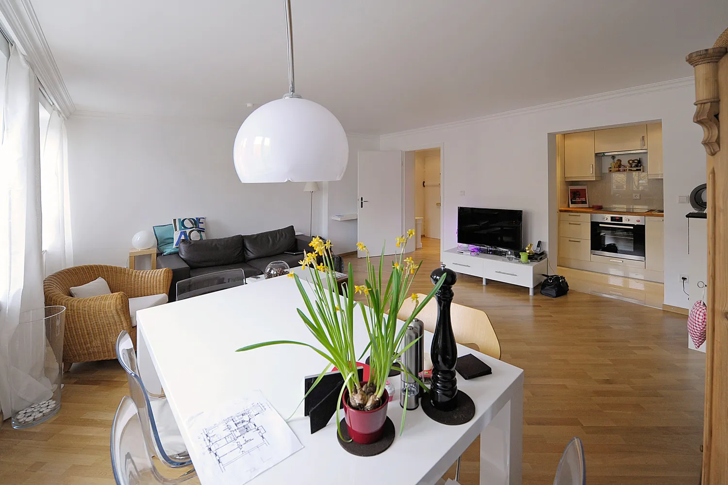 2 room apartment with 54 m² in Munich – Photo 4