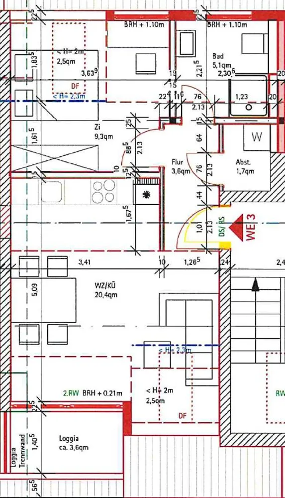 2 Zimmer Wohnung mit 44 m² in Hamburg – Bild 4