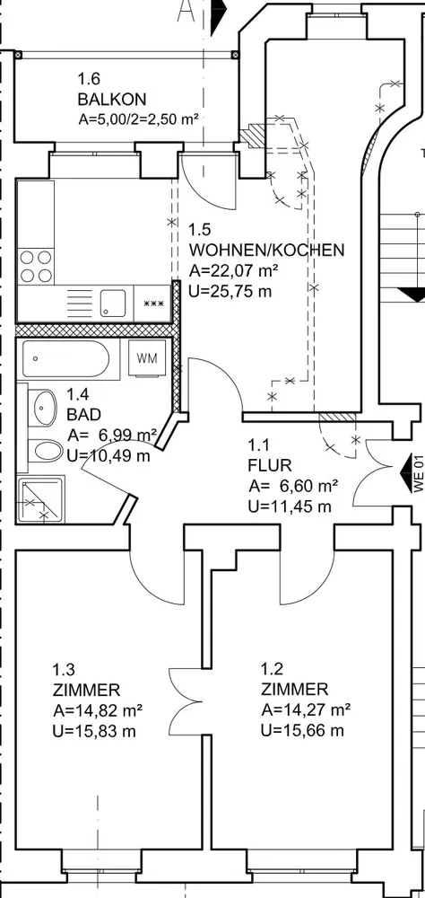 3 Zimmer Wohnung mit 67 m² in Leipzig – Bild 10