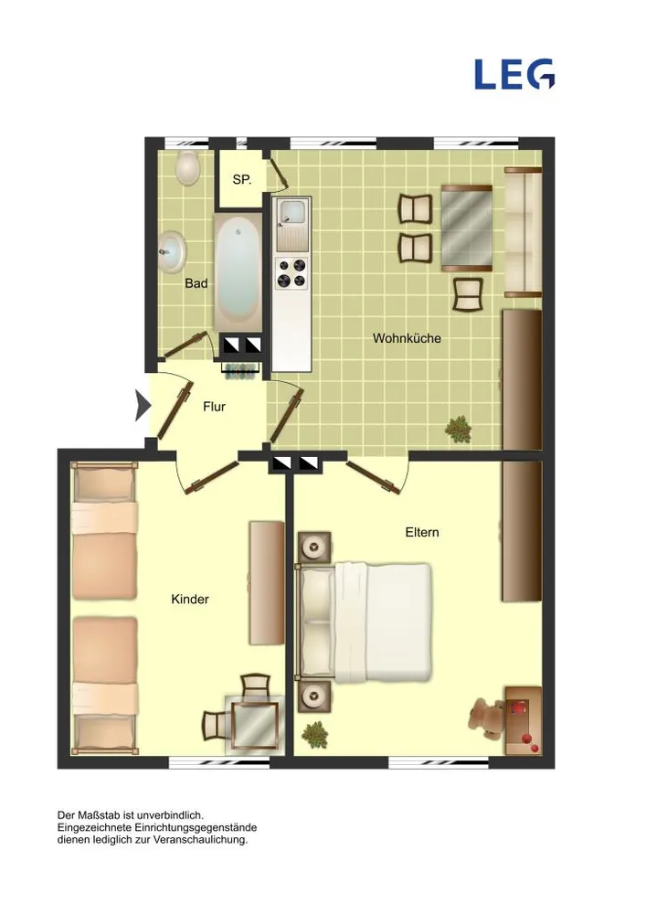 2 Zimmer Wohnung mit 51 m² in Wuppertal – Bild 5