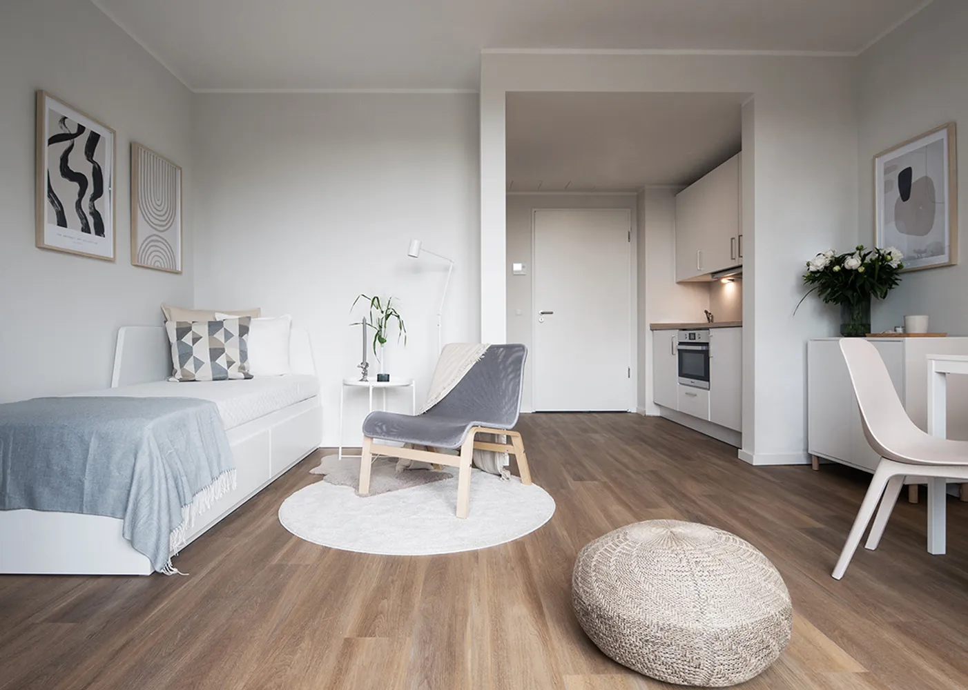 1 Zimmer Wohnung mit 25 m² in Hamburg – Bild 1