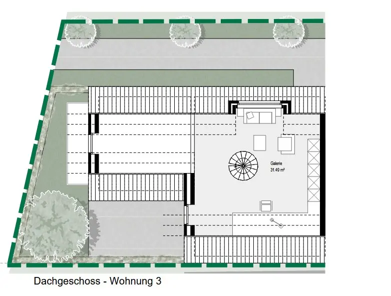 3 Zimmer Wohnung mit 93 m² in Borken – Bild 4