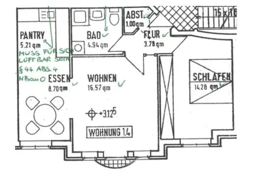 Shared room with 55 m² in Wolfsburg – Photo 10