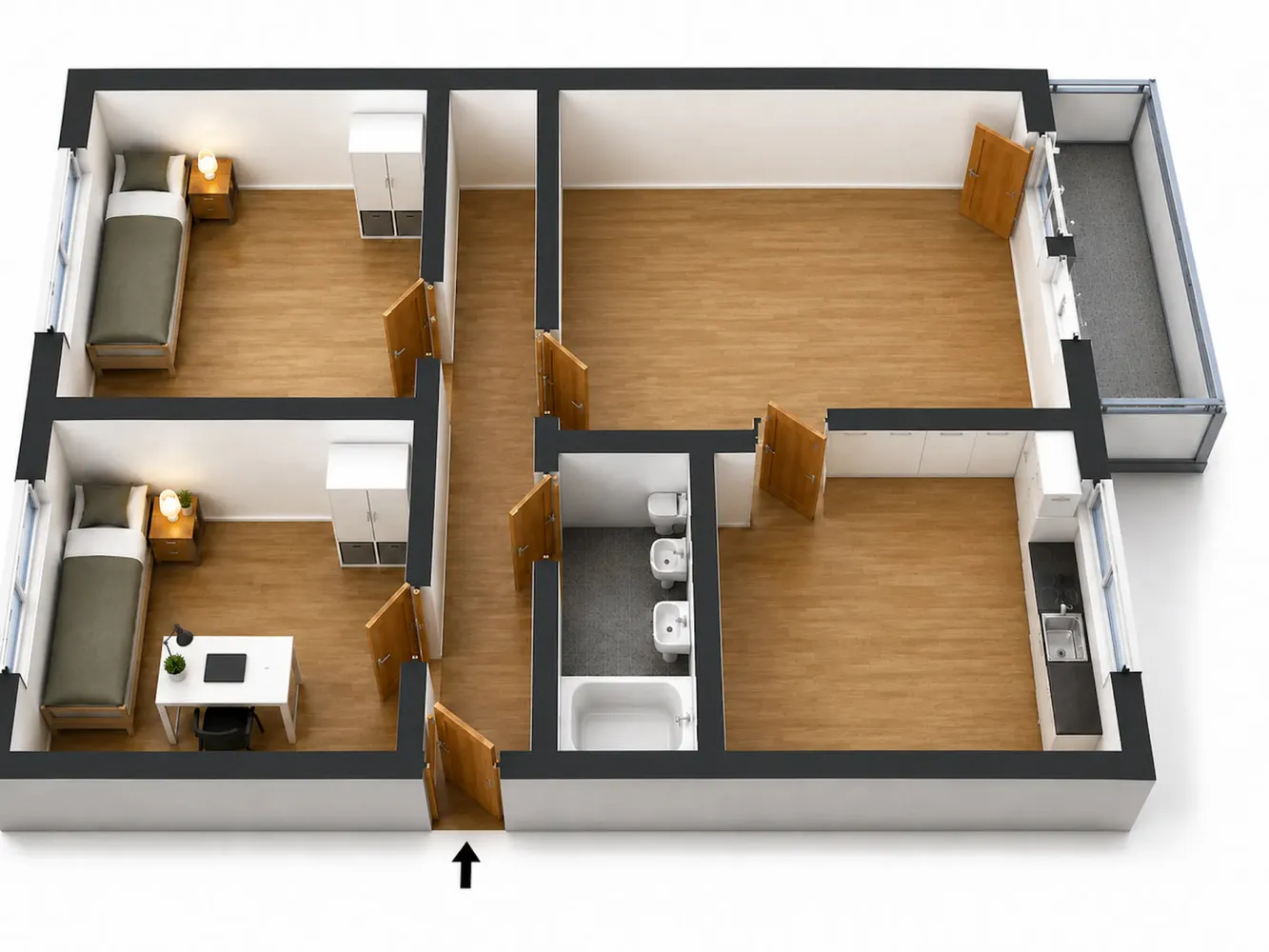 WG-Zimmer mit 13 m² in Leipzig – Bild 3