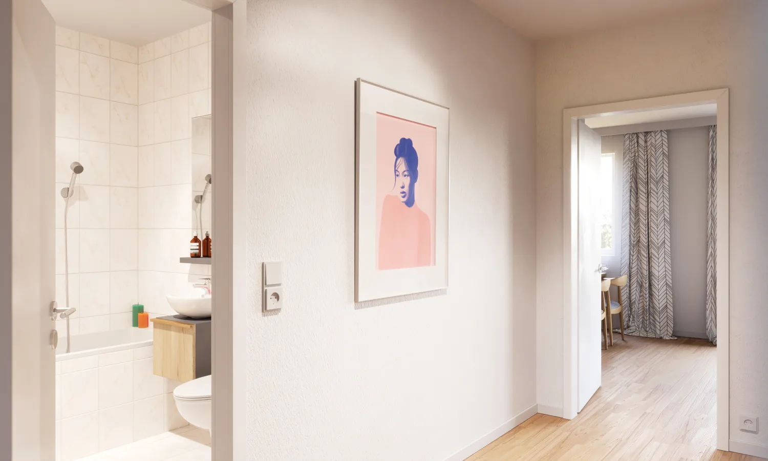 4 Zimmer Wohnung mit 70 m² in Halle (Saale) – Bild 5