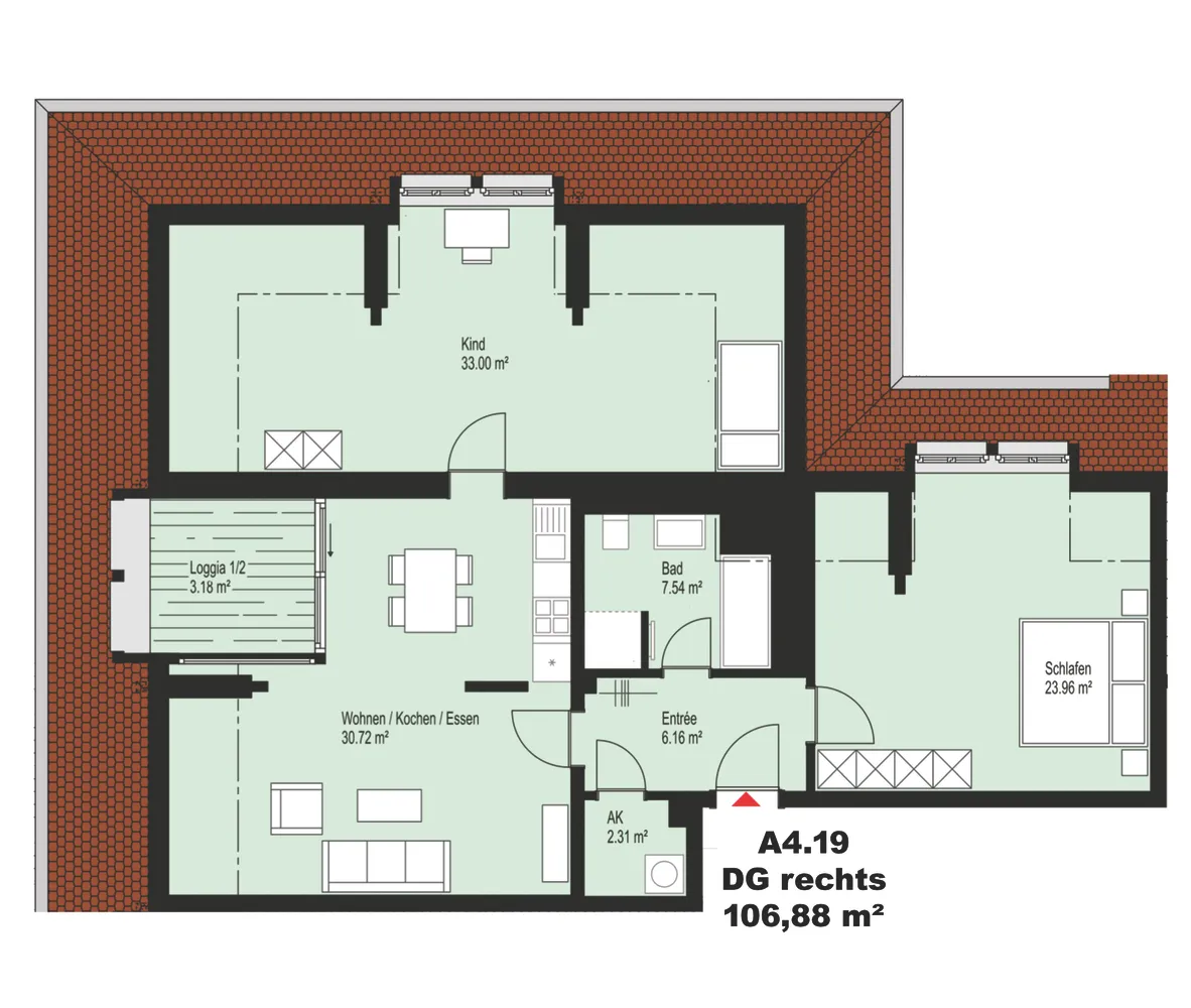 3 Zimmer Wohnung mit 107 m² in Leipzig – Bild 9