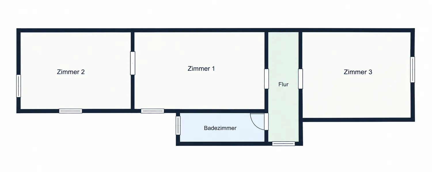 2 room apartment with 60 m² in Düsseldorf – Photo 8