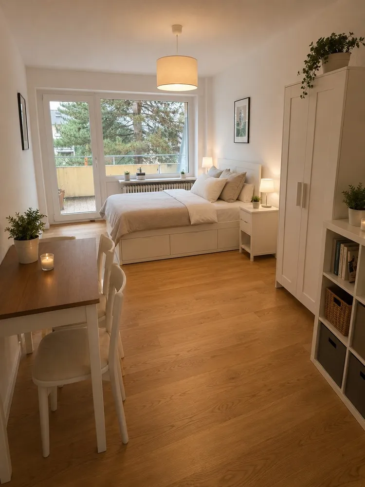 1 Zimmer Wohnung mit 29 m² in Freiburg im Breisgau – Bild 1