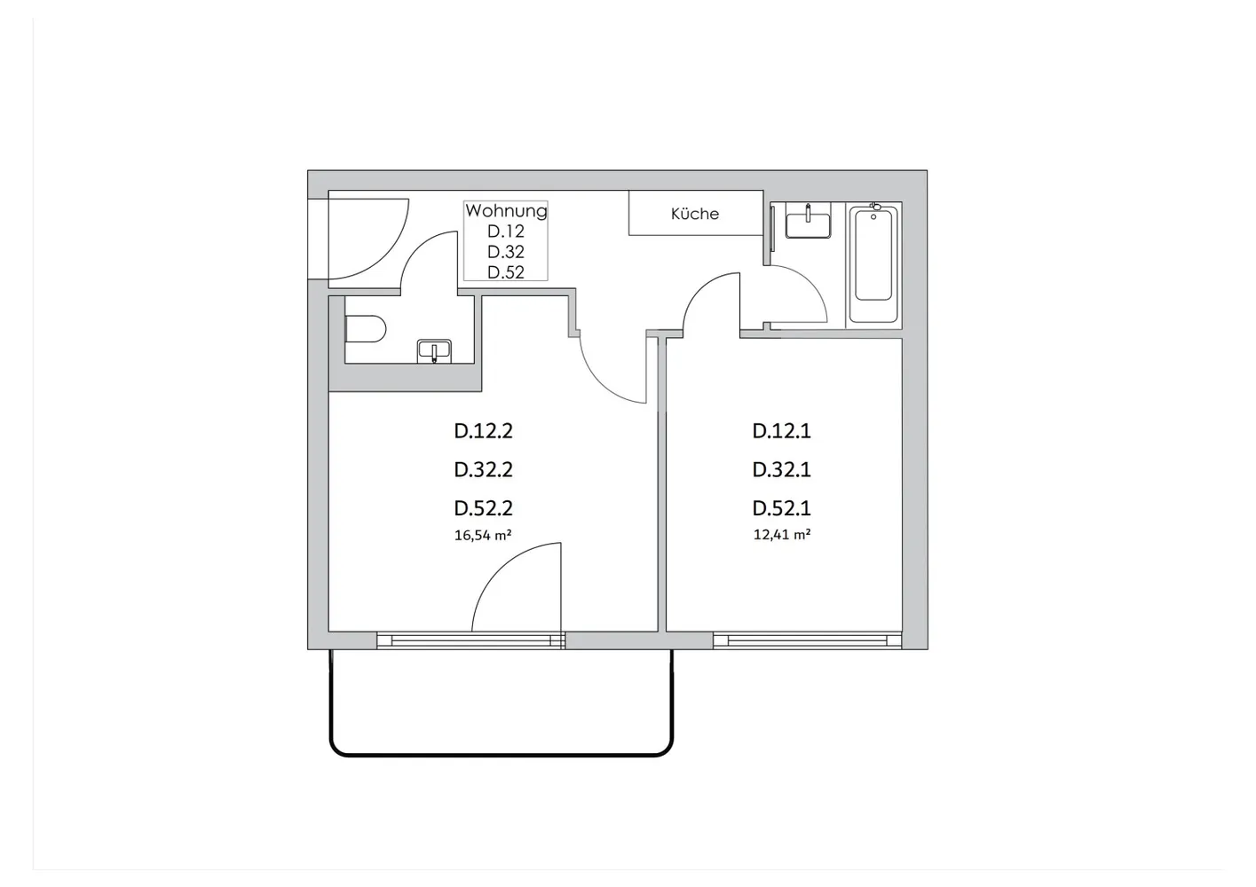 WG-Zimmer mit 16 m² in Berlin – Bild 1