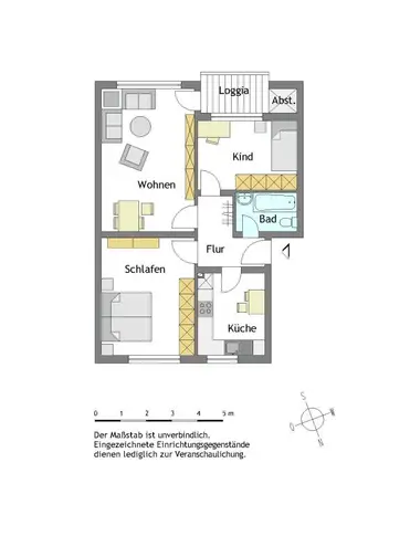 3 Zimmer Wohnung mit 65 m² in Mülheim an der Ruhr – Bild 3
