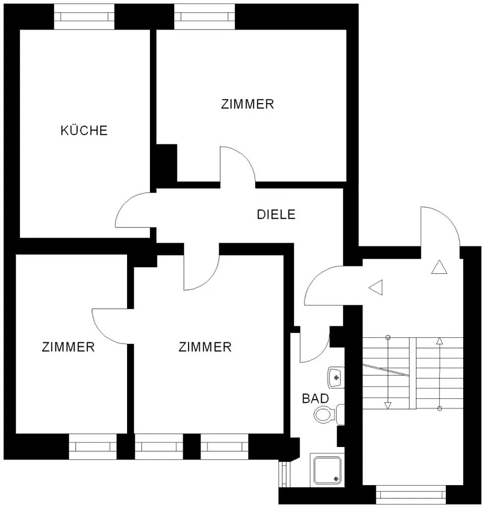 3 Zimmer Wohnung mit 73 m² in Bochum – Bild 3