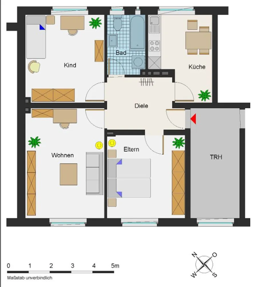 3 Zimmer Wohnung mit 69 m² in Essen – Bild 3