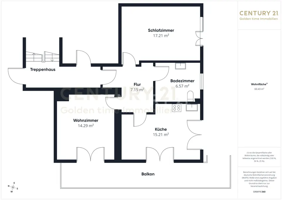 2 Zimmer Wohnung mit 60 m² in Traunstein – Bild 5