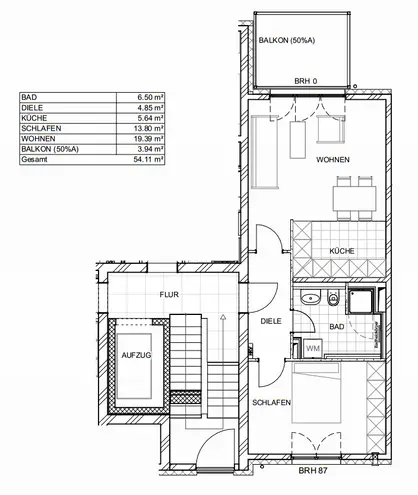 2 Zimmer Wohnung mit 54 m² in Berlin – Bild 9