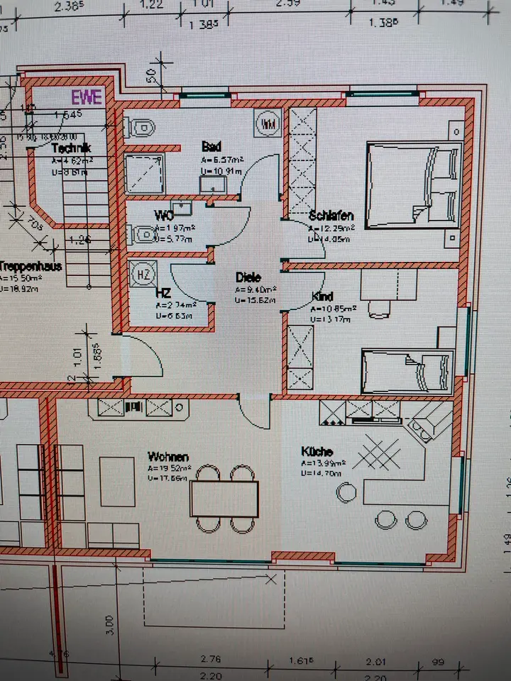 3 Zimmer Wohnung mit 76 m² in Papenburg – Bild 6