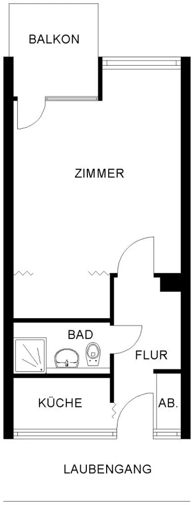 1 Zimmer Wohnung mit 35 m² in Bochum – Bild 4