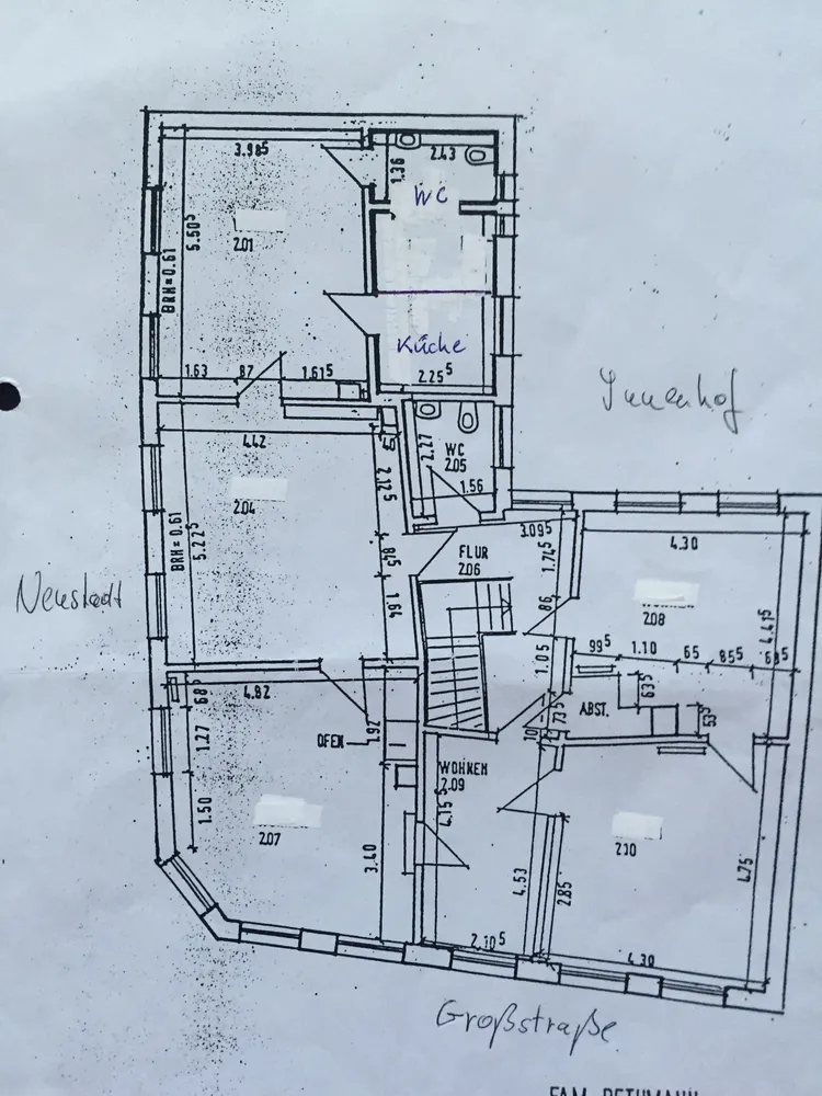 6 Zimmer Wohnung mit 130 m² in Husum – Bild 2