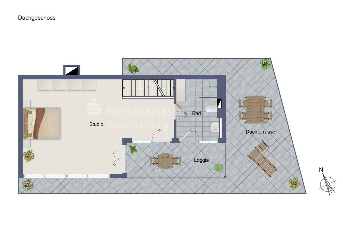 4 Zimmer Wohnung mit 136 m² in Ravensburg – Bild 9