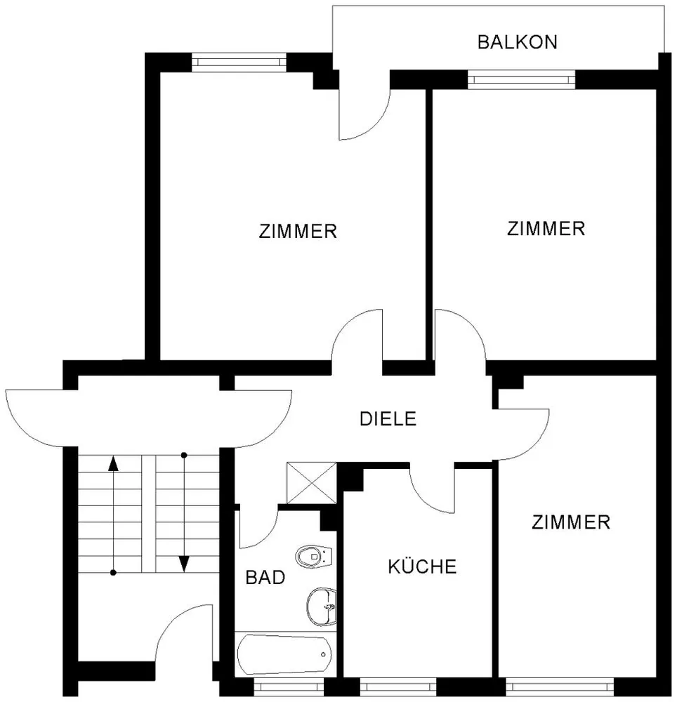 3 room apartment with 65 m² in Bochum – Photo 3