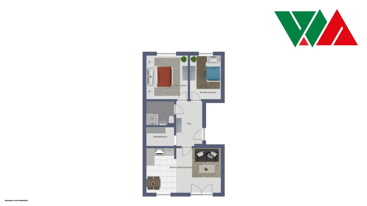 3 Zimmer Wohnung mit 56 m² in Magdeburg – Bild 5