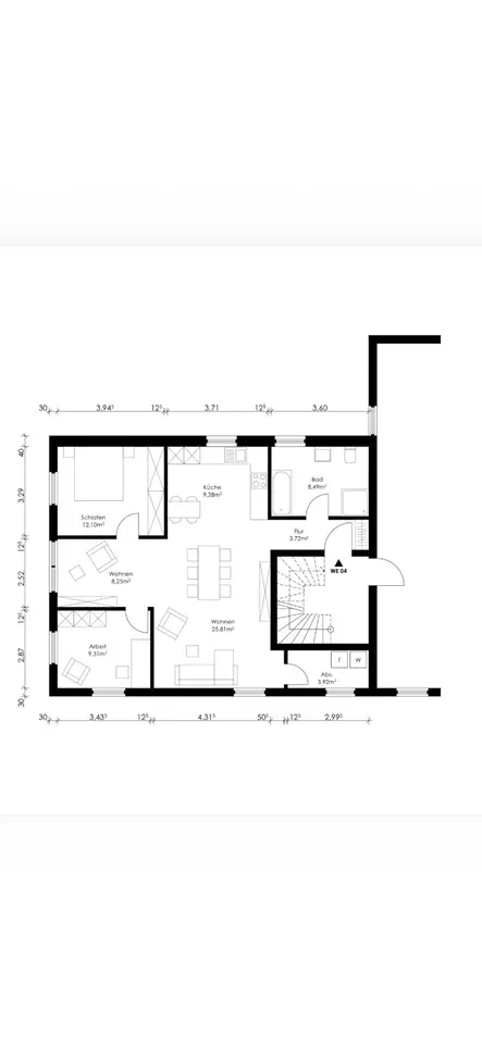 3 Zimmer Wohnung mit 79 m² in Bielefeld – Bild 9