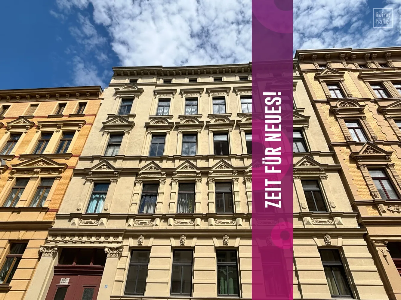 2 Zimmer Wohnung mit 60 m² in Halle (Saale) – Bild 1