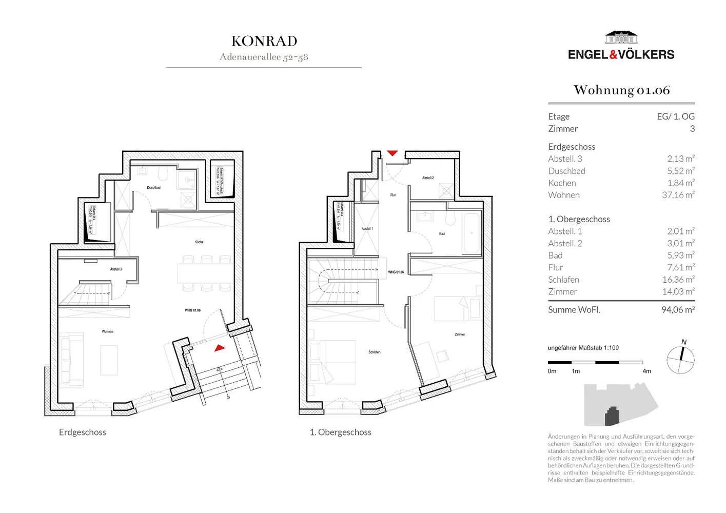 3 Zimmer Wohnung mit 95 m² in Hamburg – Bild 9
