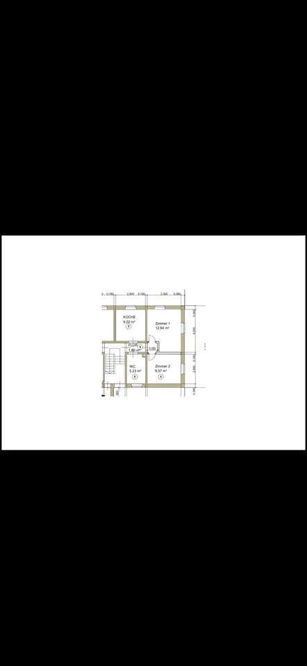 3 Zimmer Wohnung mit 40 m² in Augsburg – Bild 9
