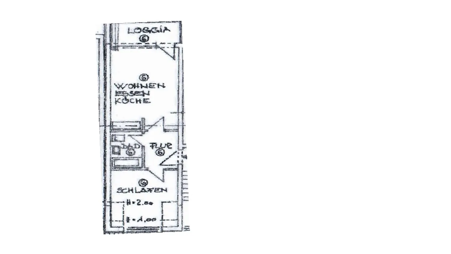 2 room apartment with 41 m² in Leverkusen – Photo 2
