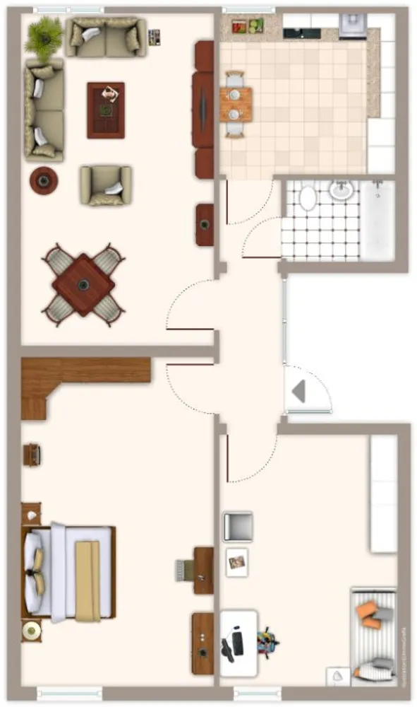 2 Zimmer Wohnung mit 64 m² in Mönchengladbach – Bild 4
