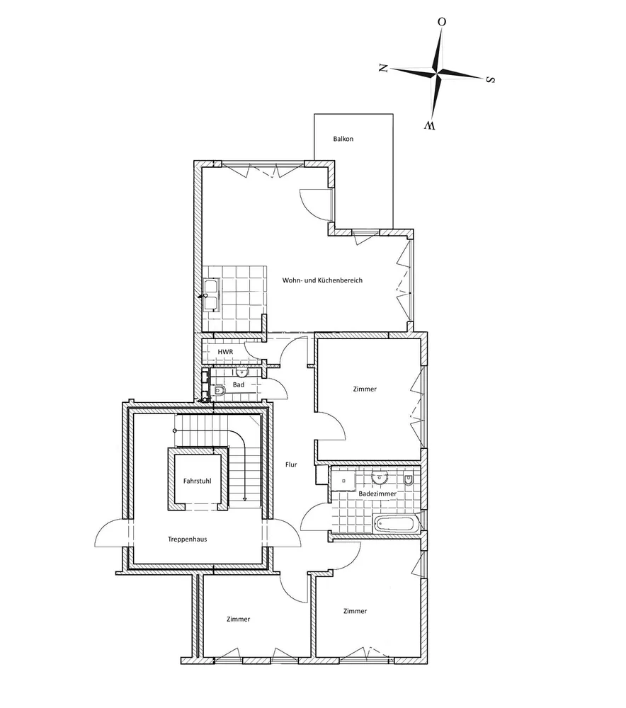 4 Zimmer Wohnung mit 116 m² in Rostock – Bild 10