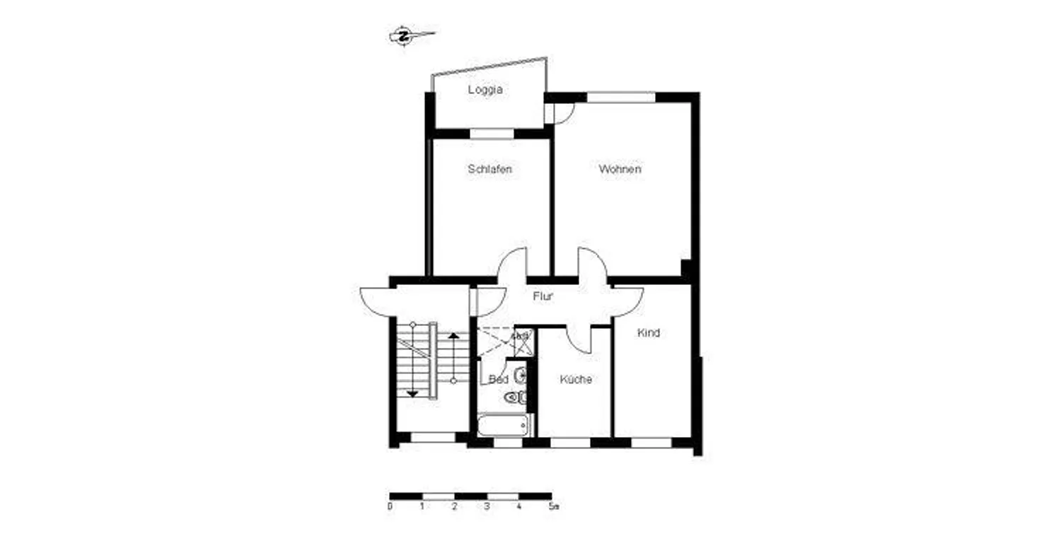 3 room apartment with 72 m² in Bremen – Photo 2