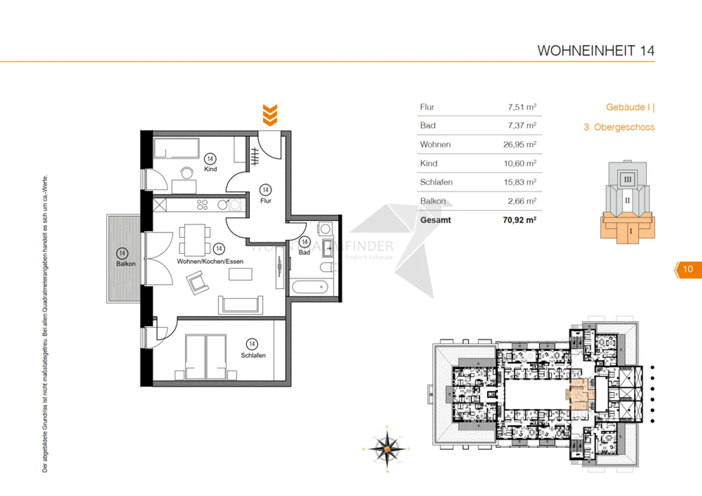 3 room apartment with 71 m² in Chemnitz – Photo 2