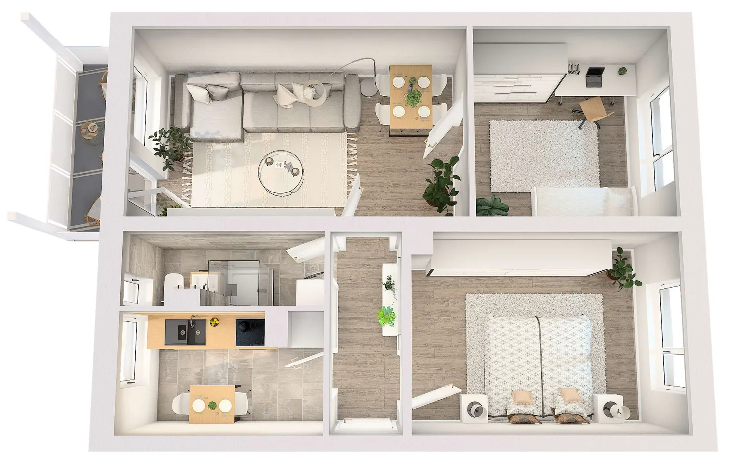 3 Zimmer Wohnung mit 66 m² in Freital – Bild 5