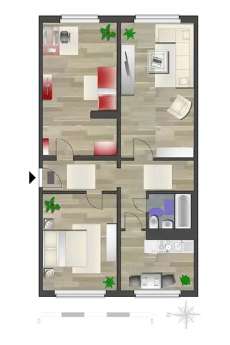 3 Zimmer Wohnung mit 78 m² in Chemnitz – Bild 7