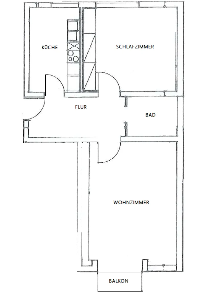 2 Zimmer Wohnung mit 58 m² in Nürnberg – Bild 8